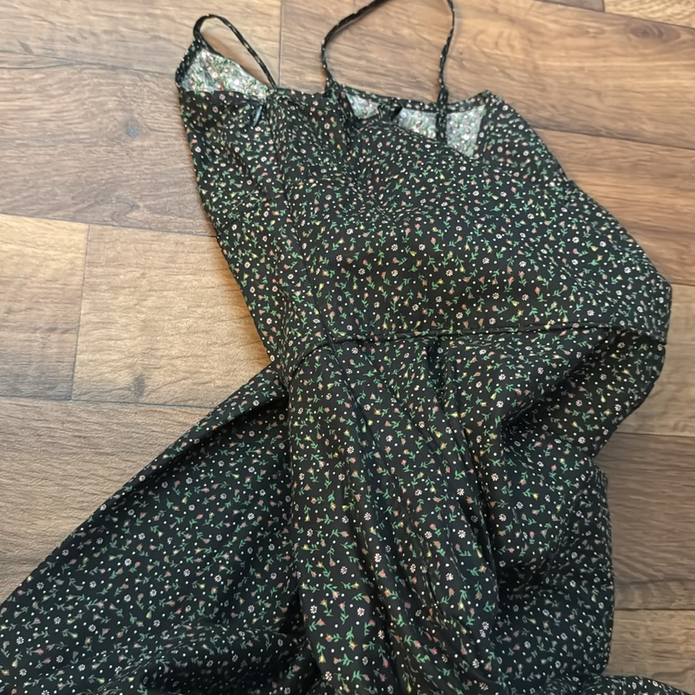 Betsey Johnson New York Size 4 Vintage Calico Cotton Floral Retro Rare Dress 90s - Picture 16 of 17